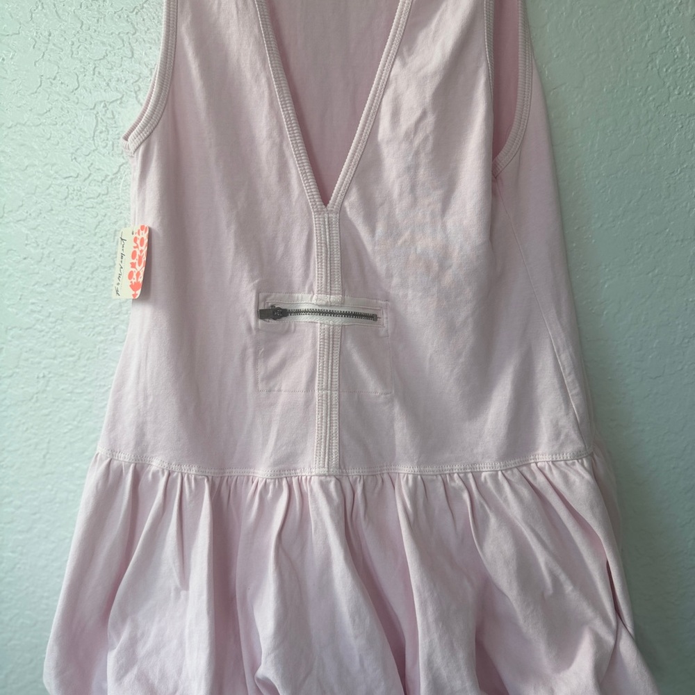 NWT Free People Hot Shot Bubble in White Pickleball Tennis XS FP Tennis - Picture 8 of 13